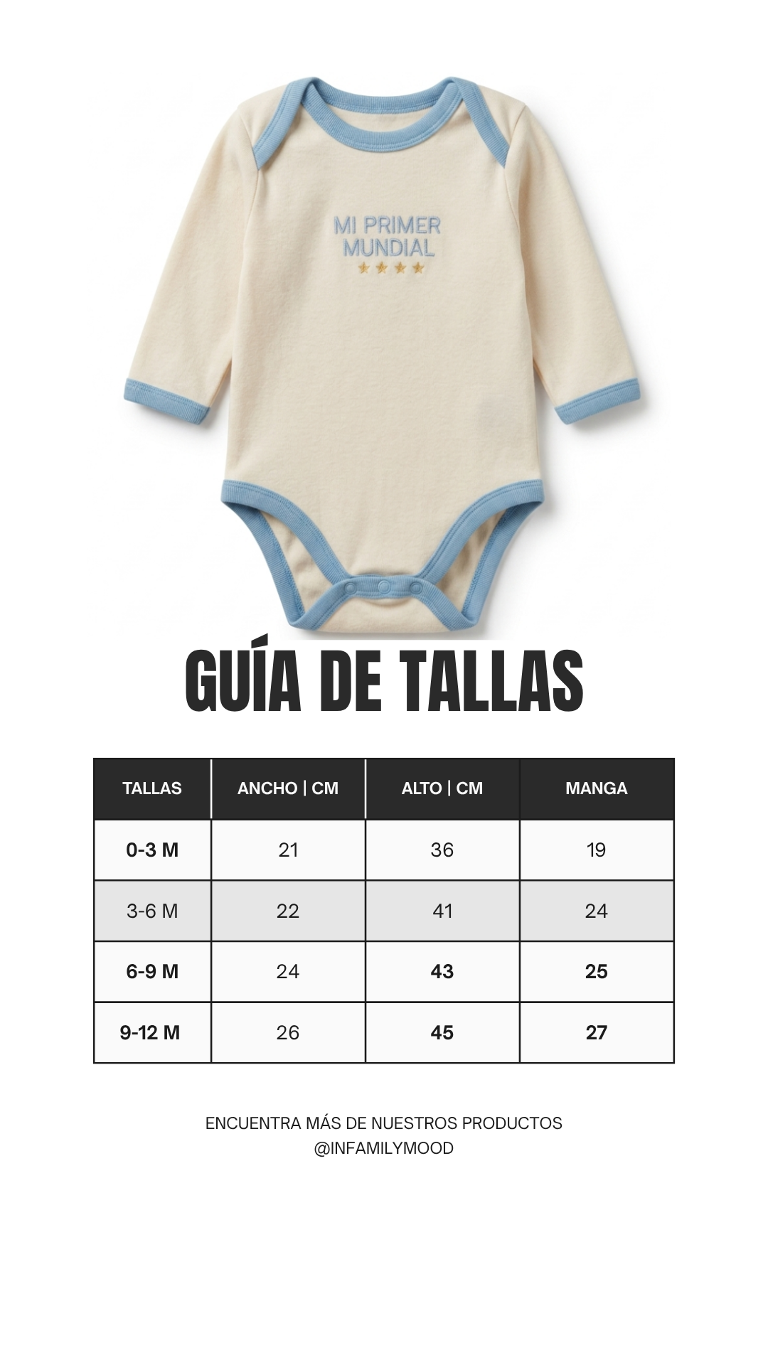 Body SOL Mi Primer Mundial