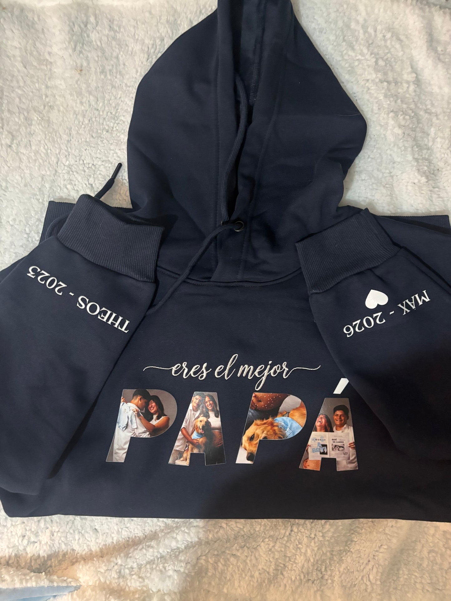 Buzo Personalizado Bordado + DTF