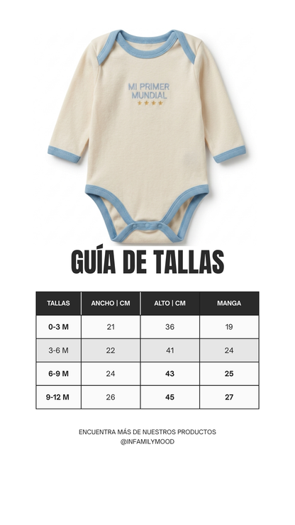 Body PELOTA Mi Primer Mundial