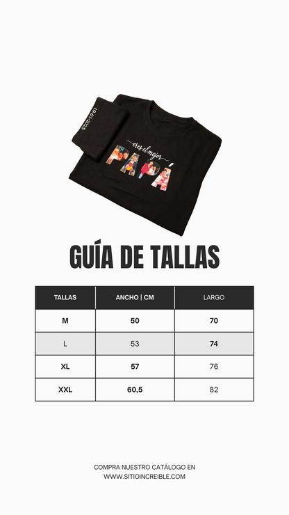 Remera Personalizada Papá