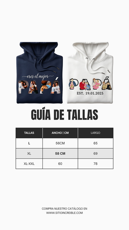 Buzo Personalizado Bordado + DTF
