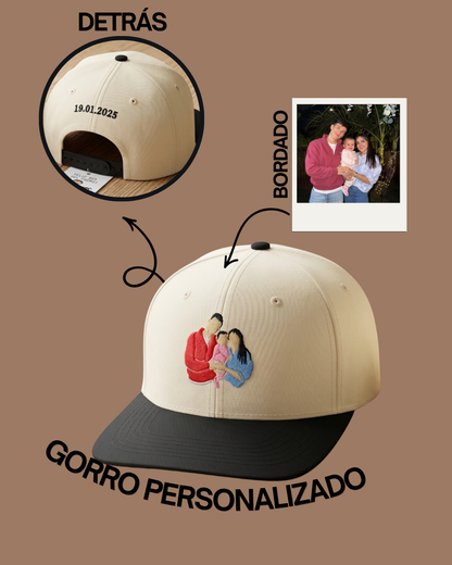 Gorra Bordada Personalizada Papá