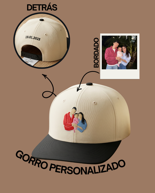 Gorra Bordada Personalizada Papá