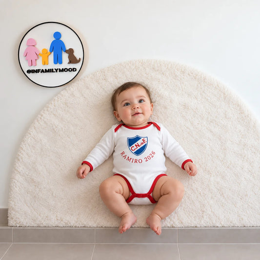 Body Bolso personalizado tumbado boca arriba | FamilyMood