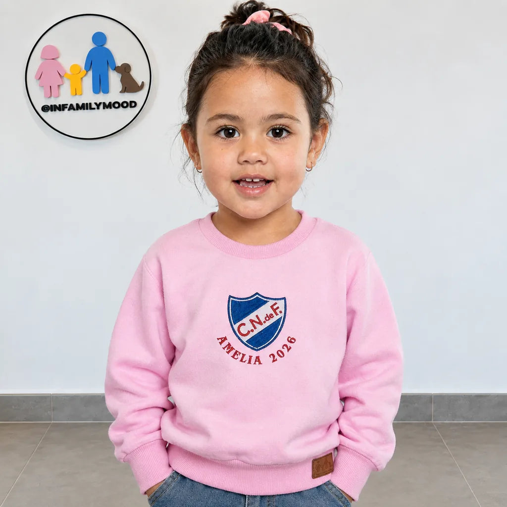 Buzo personalizado Nacional | Rosado
