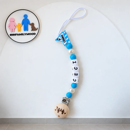 Porta chupete personalizado Cerro FamilyMood — el porta chupete solo | FamilyMood