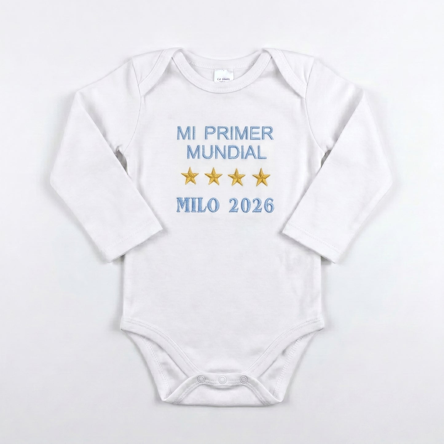 Body PERSONALIZADO Mi Primer Mundial