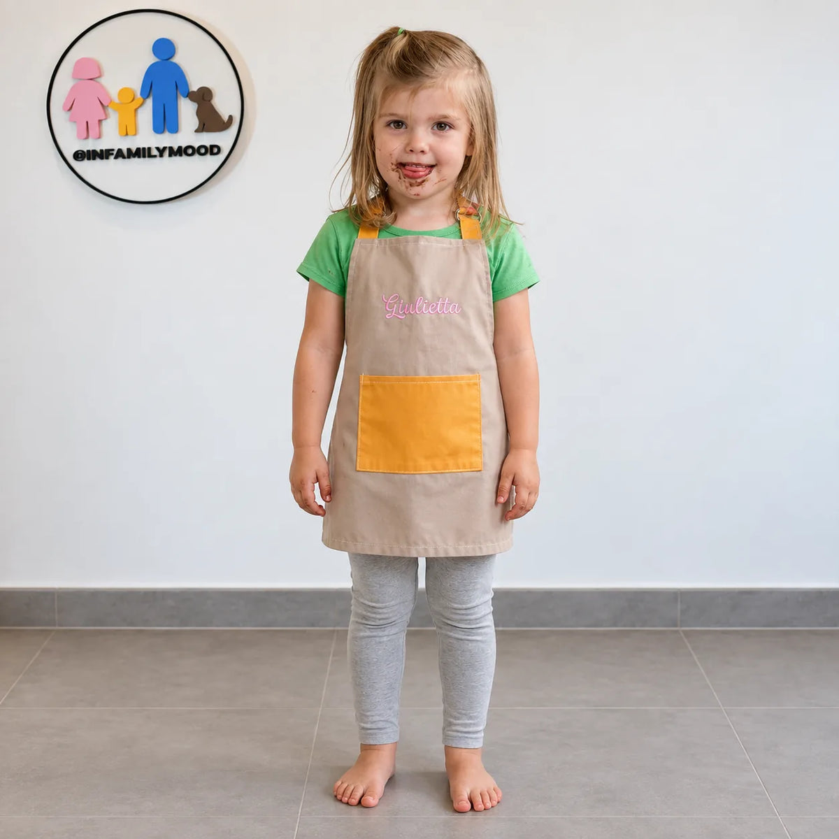 DELANTAL + SET DE COCINA personalizado de cuerpo entero | FamilyMood